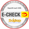 E-Check mit Firmenlogo neu